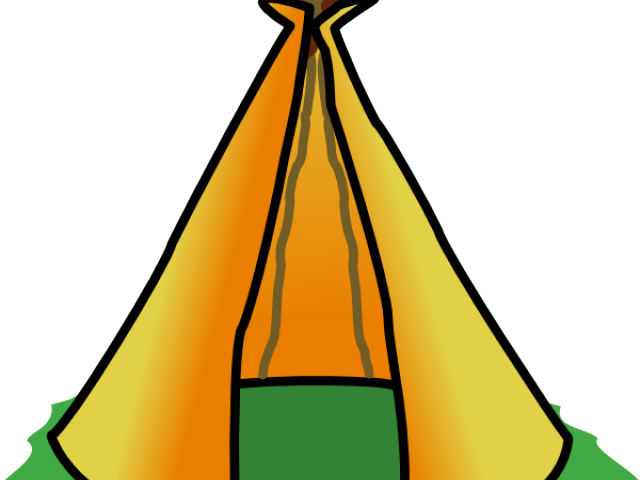 Lodge Clipart Campfire - Right Solid - Png Download (640x480), Png Download