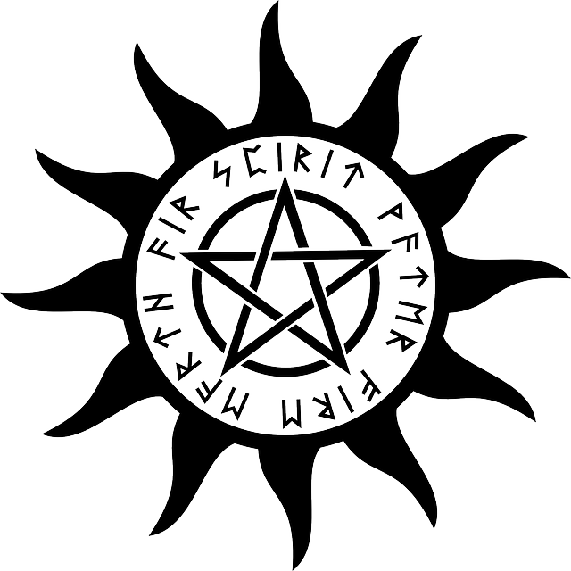 Pentacle Clipart Pagan - Wicca Symbol Png Transparent Png (640x640), Png Download