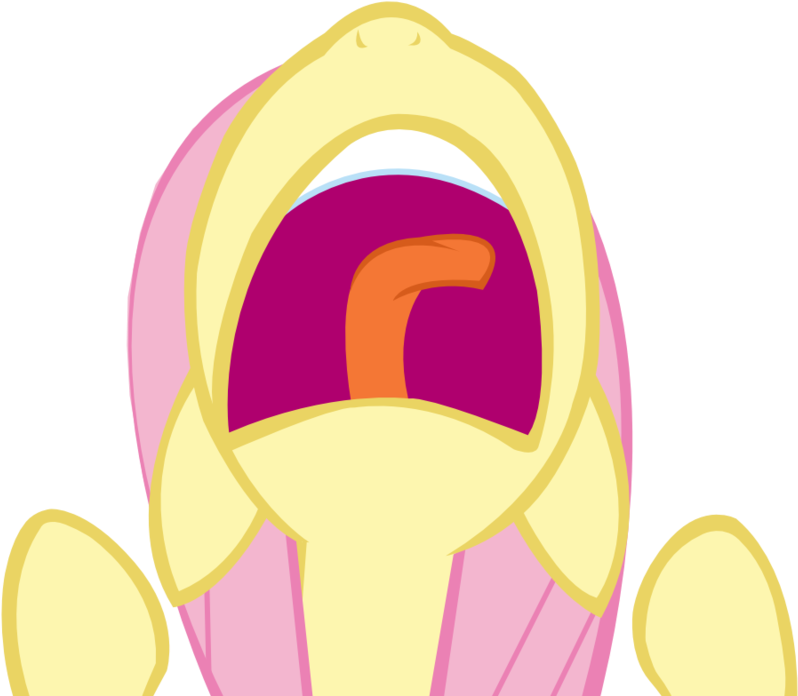Friendship Clipart Cirlce - Fluttershy Screaming - Png Download (1280x716), Png Download