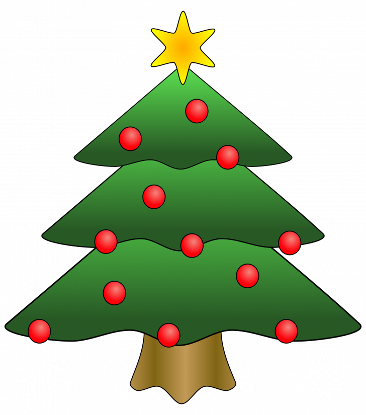 Medium Size Of Christmas Tree - Christmas Tree Clipart - Png Download (728x825), Png Download