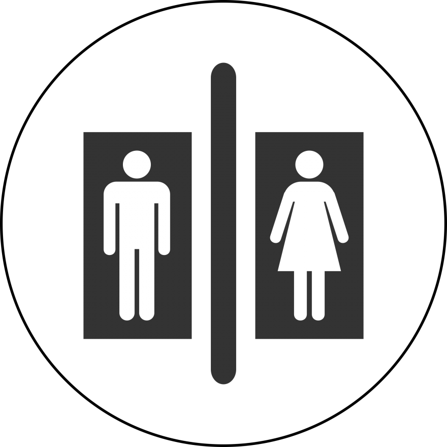 Bathroom Pictogram Vector Clipart - Bathroom Pictogram - Png Download (880x880), Png Download