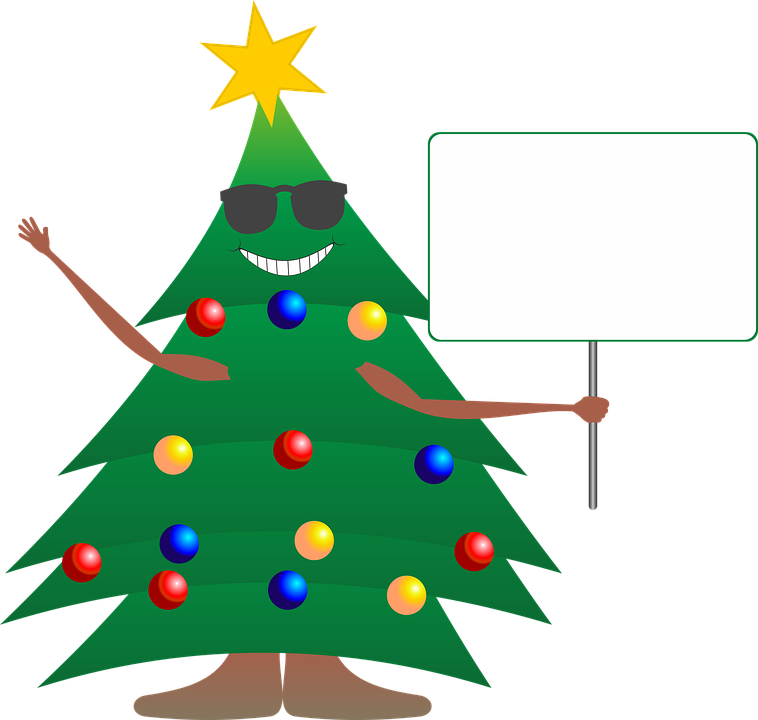 Christmas Tree Silhouette 19, Buy Clip Art - Christmas In July Tree - Png Download (758x720), Png Download