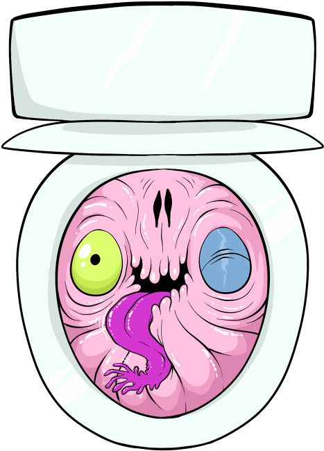 Toilet - Cartoon Clipart (700x700), Png Download