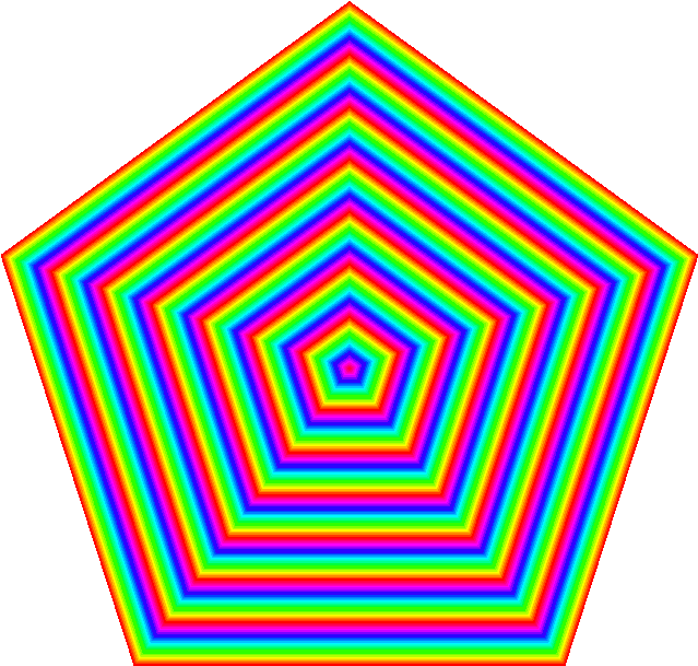 Moving Clipart Clothing - Pentagon Abstract - Png Download (720x720), Png Download