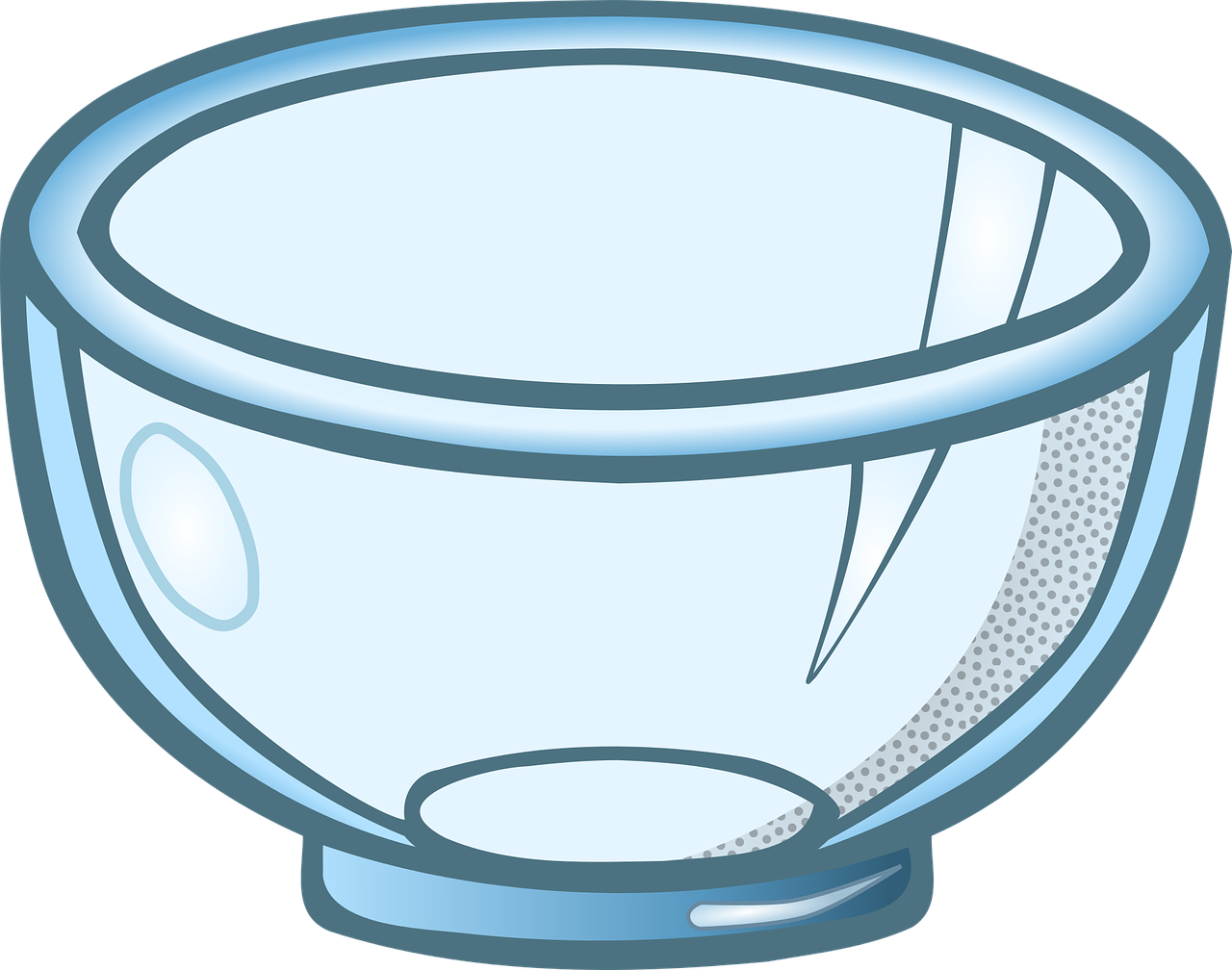 Kitchen Clipart Vessel - Glasschüssel Clipart - Png Download (914x720), Png Download