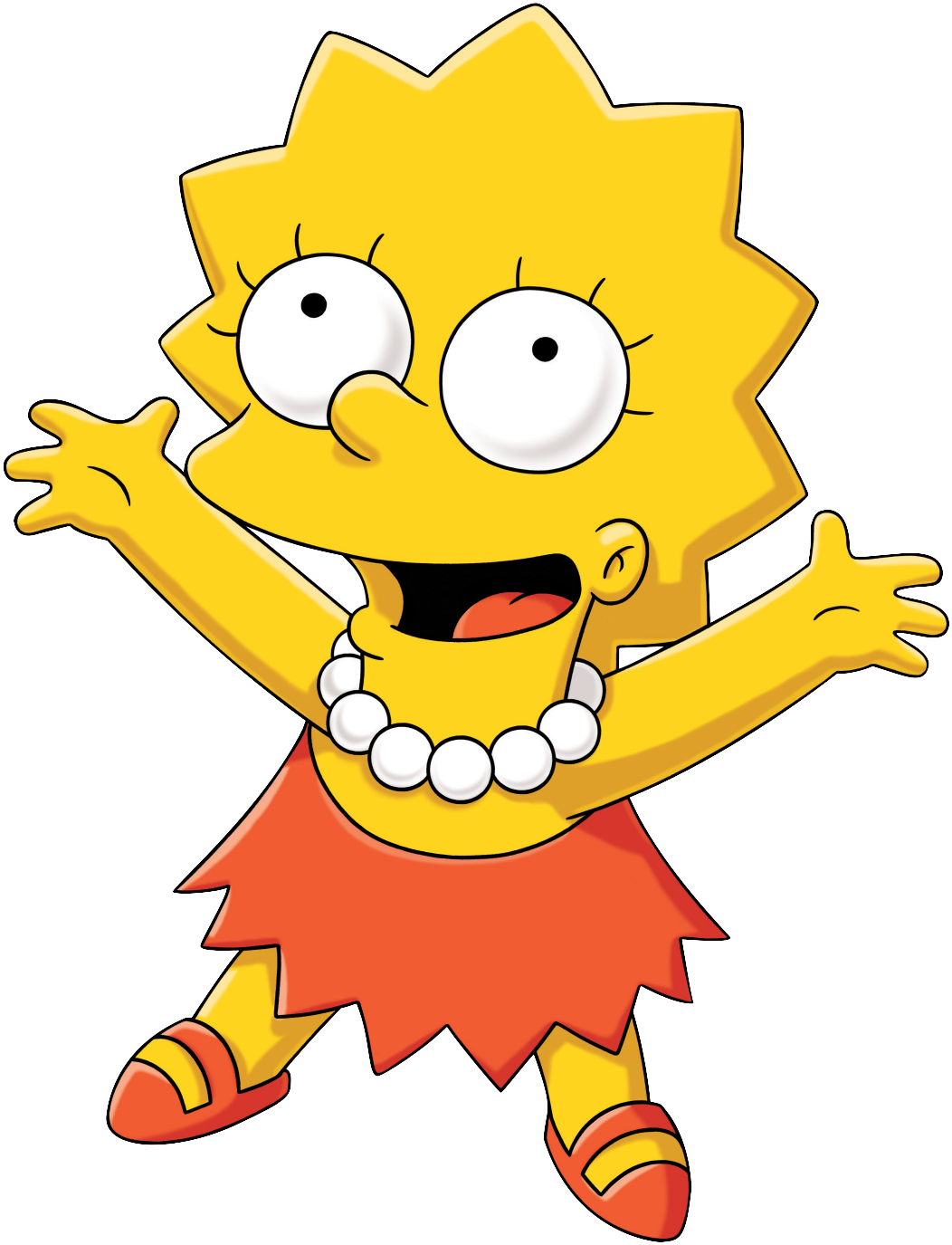 Simpsons Transparent Png Image Web Icons Png Free Clip - Simpson Png (1052x1375), Png Download