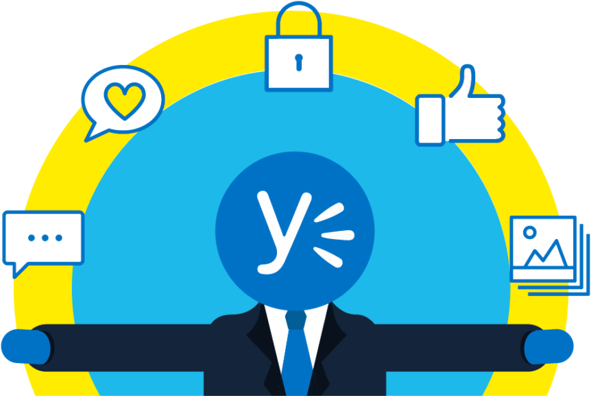 What Is Yammer - Yammer Clipart (1024x581), Png Download