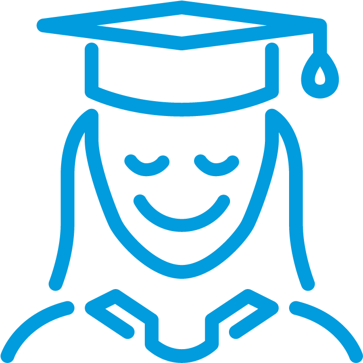 Person In Graduation Gown Icon - Importancia De Conformar Una Perspectiva Personal Sobre Clipart (720x720), Png Download