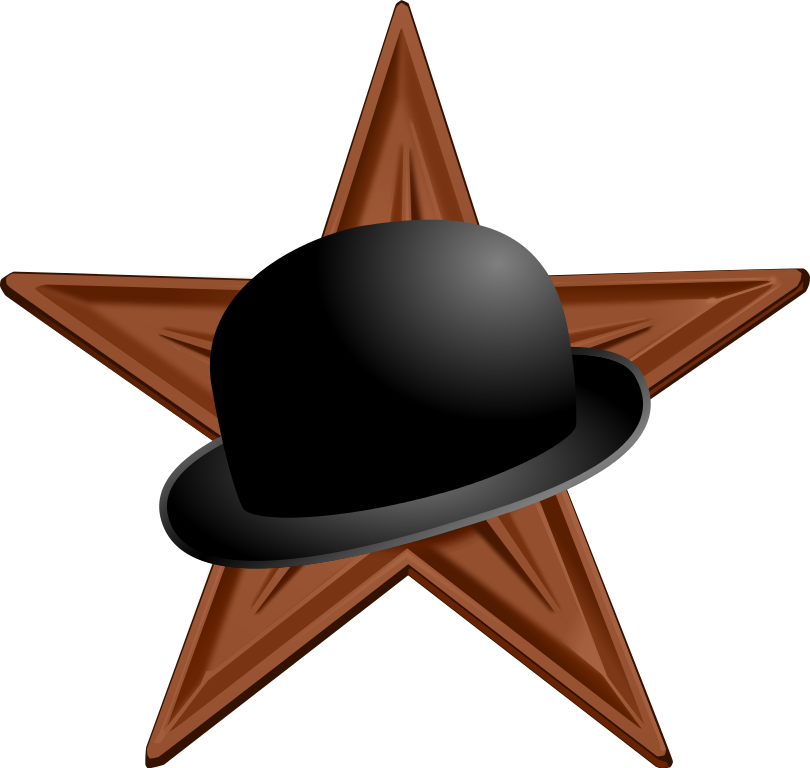 Bowler Hat Images - Barnstar Clipart (810x768), Png Download