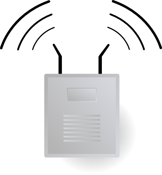 Access Point Icon Visio Clipart (552x596), Png Download