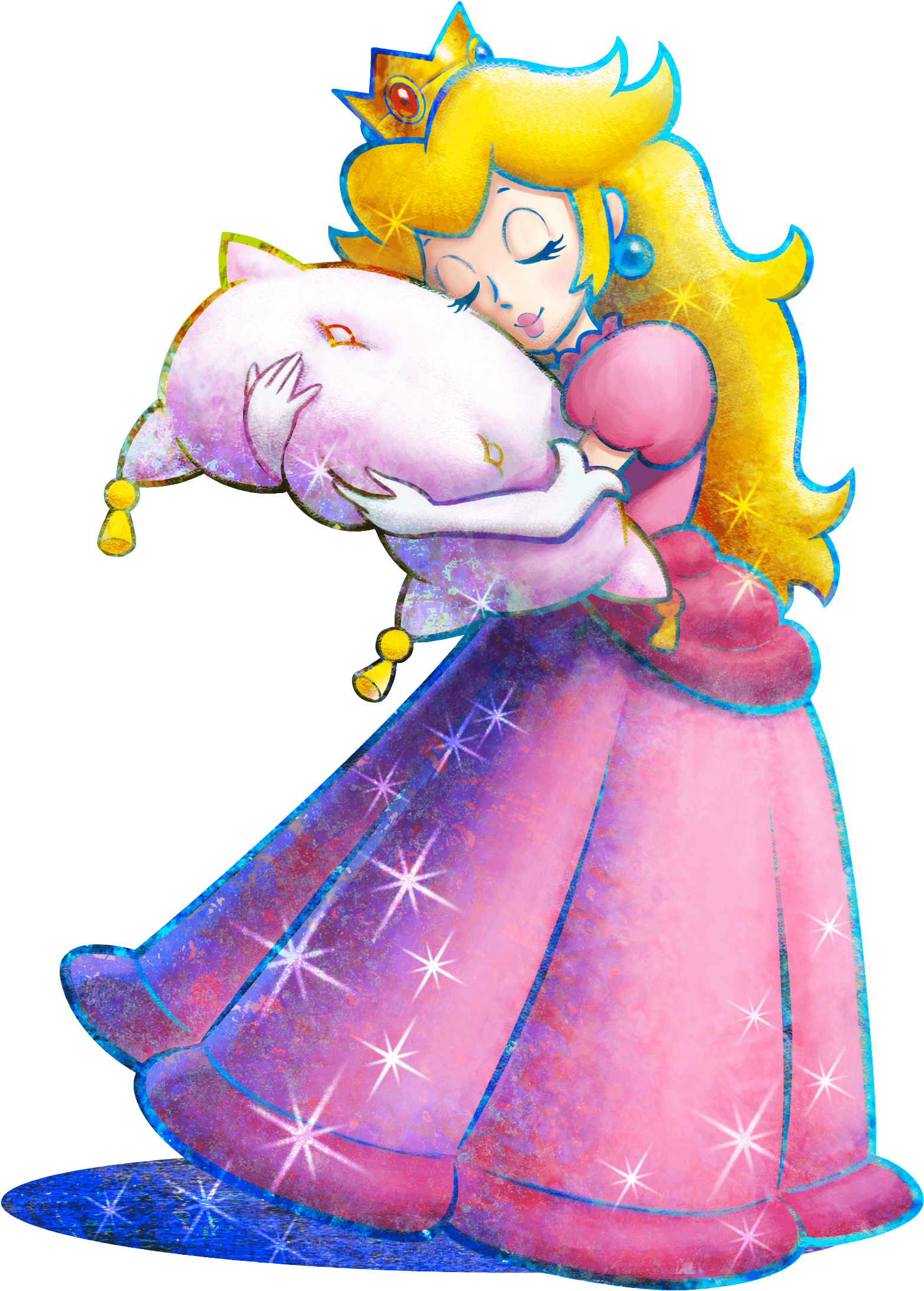 Dream Clipart Bed Pillow - Mario & Luigi Dream Team Artwork - Png Download (2500x2800), Png Download