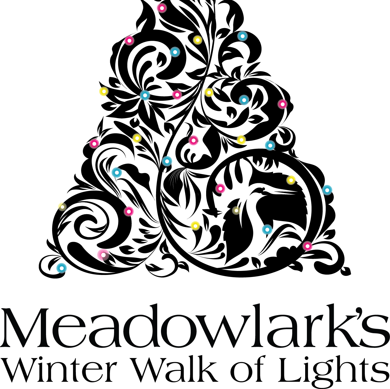 Winter Walk - Elegant Christmas Tree Christmas Card | Christmas Cards Clipart (1347x1344), Png Download