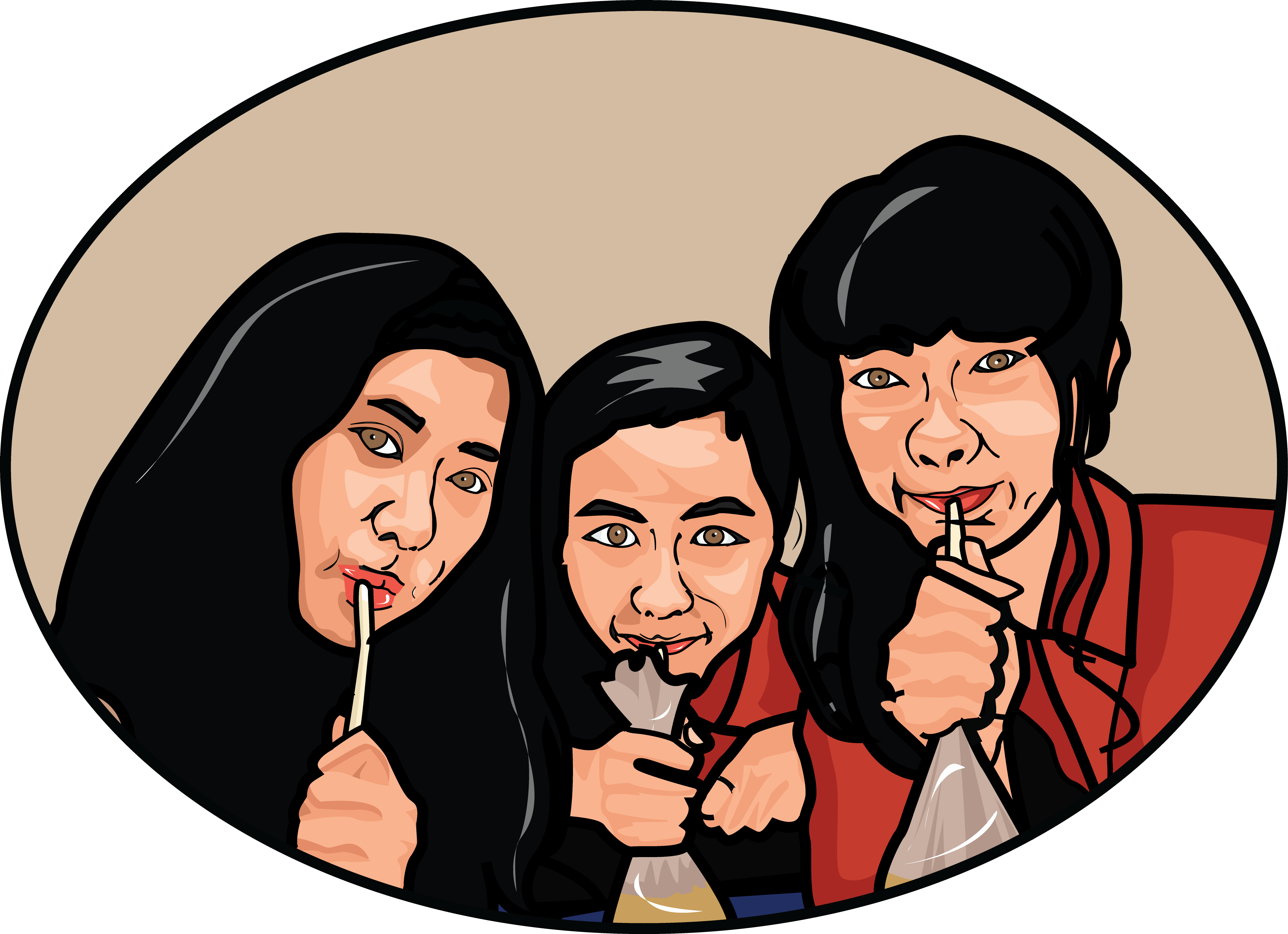 Ini Vector Ilustrasi , Mereka Adalah Orang Orang Yang - Illustration Clipart (4904x3558), Png Download