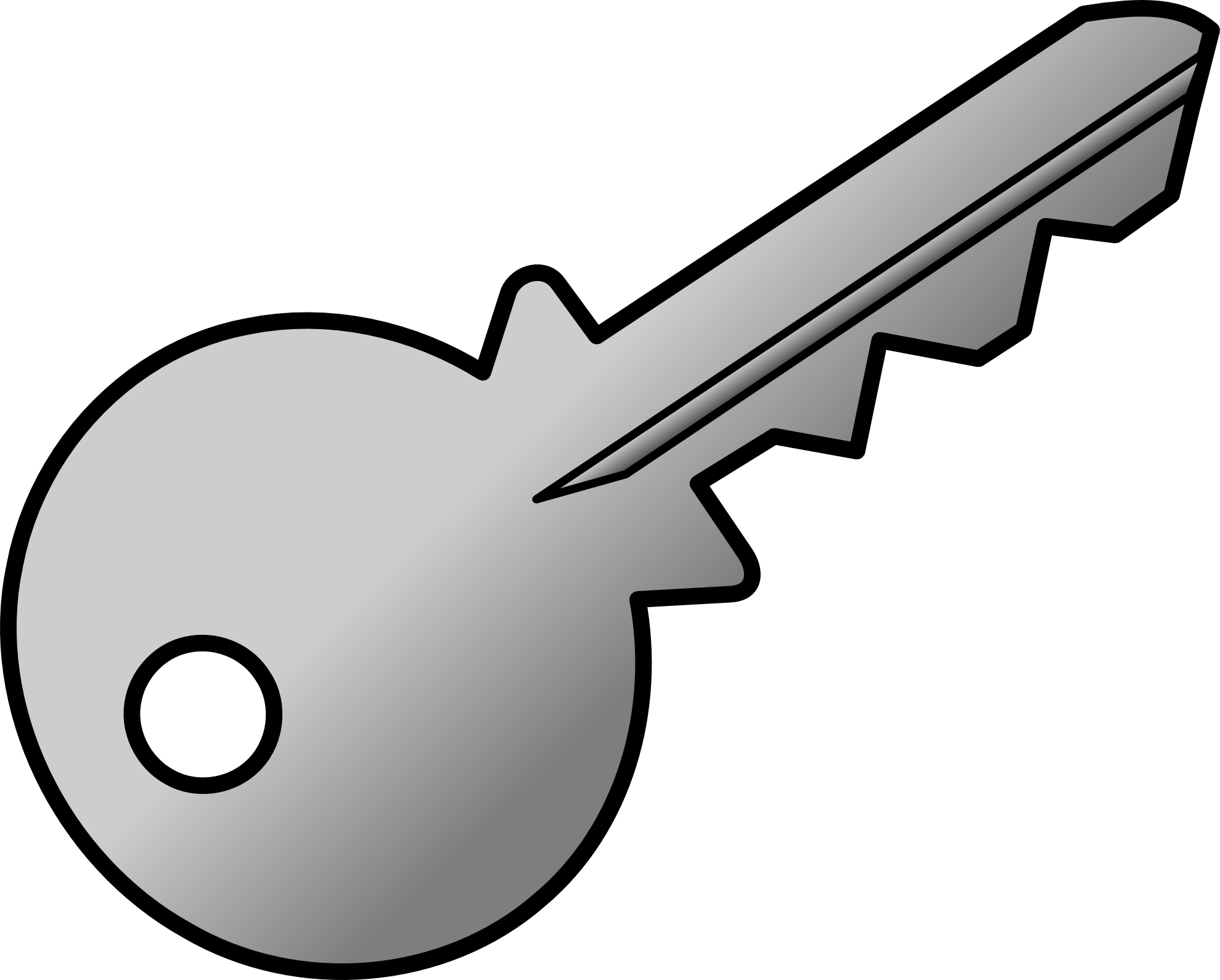 Key Clip Art Free - Key Clipart - Png Download (800x642), Png Download