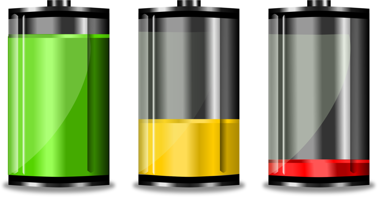 Clipart Info - Battery Level Icon Png Transparent Png (800x421), Png Download