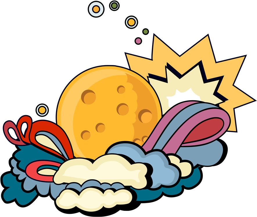 Lit Up Music Festival - Illustration Clipart (1500x800), Png Download