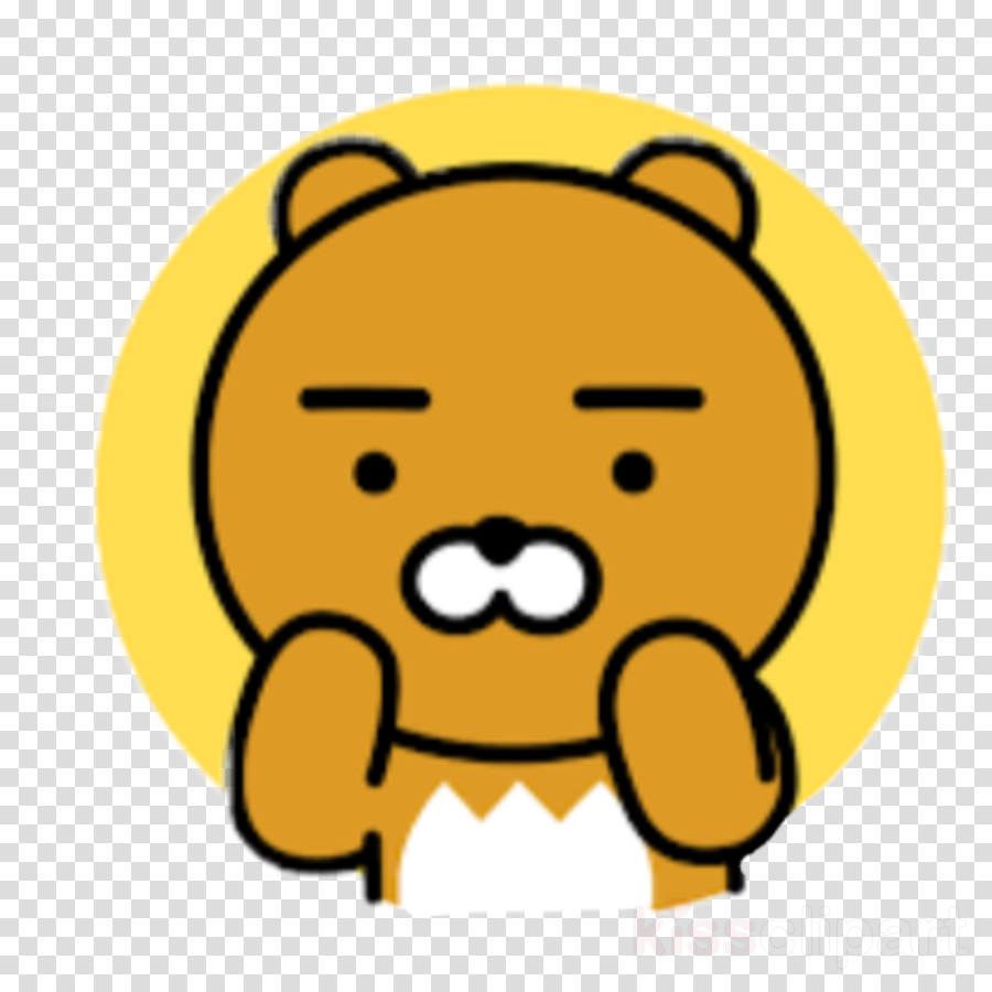 Download Kakao Friends Iphone 6 / 6s Phone Case - Face Shop X Kakao Friends Character Hand Cream Clipart (900x900), Png Download