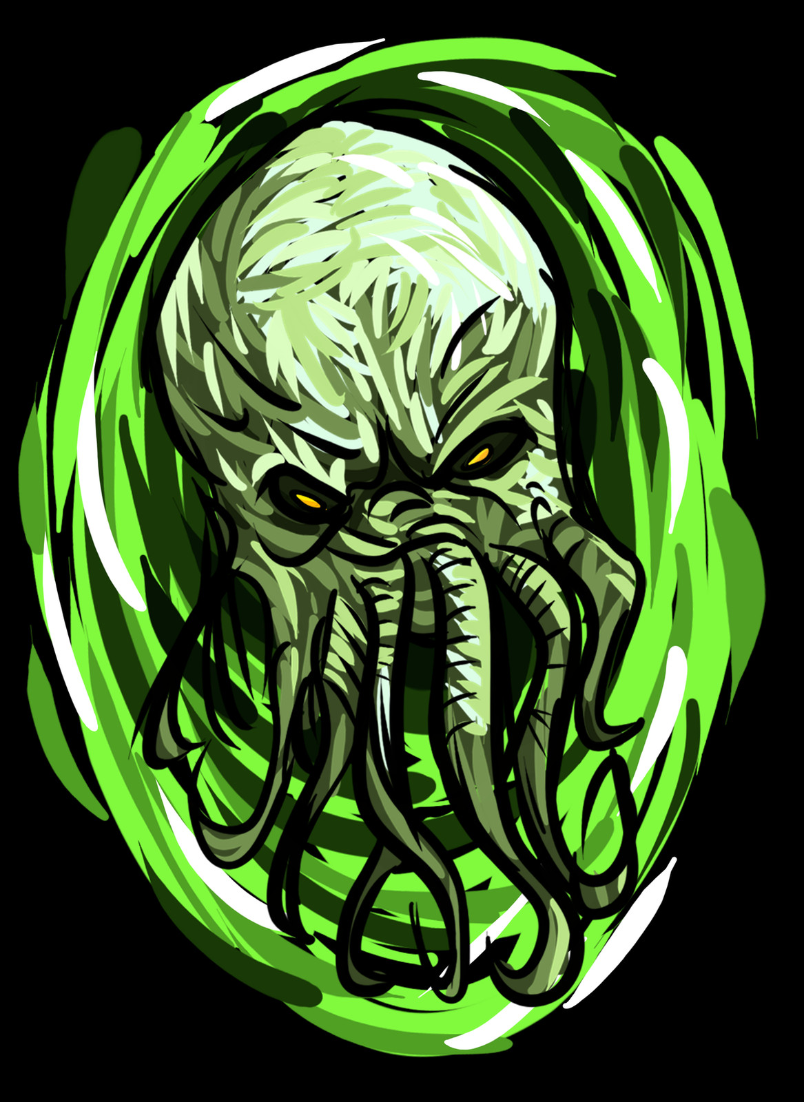 I Miss You Dodo - Cthulhu Clipart (1167x1600), Png Download