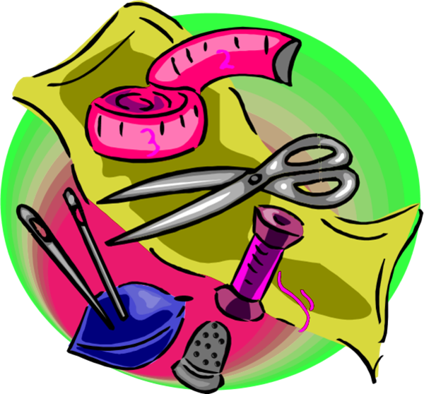 Sewing Clipart - Png Download (600x558), Png Download