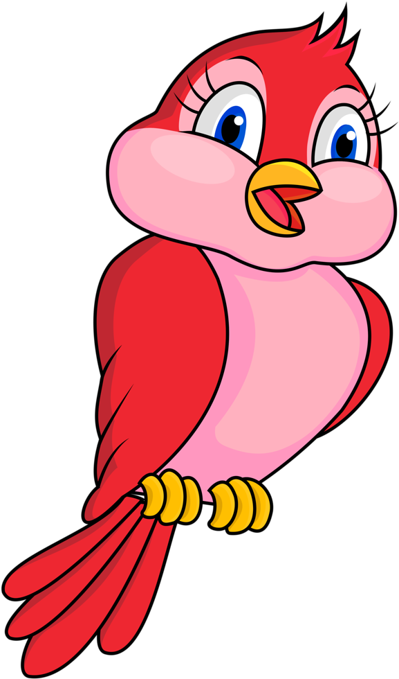 Фото, Автор Soloveika На Яндекс - Cartoon Image Of Bird Clipart (510x800), Png Download