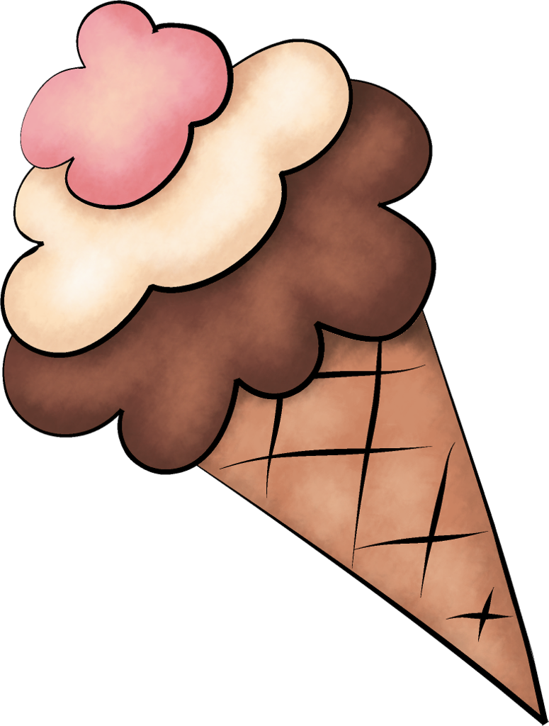 Album - Ice Cream Clipart (775x1024), Png Download