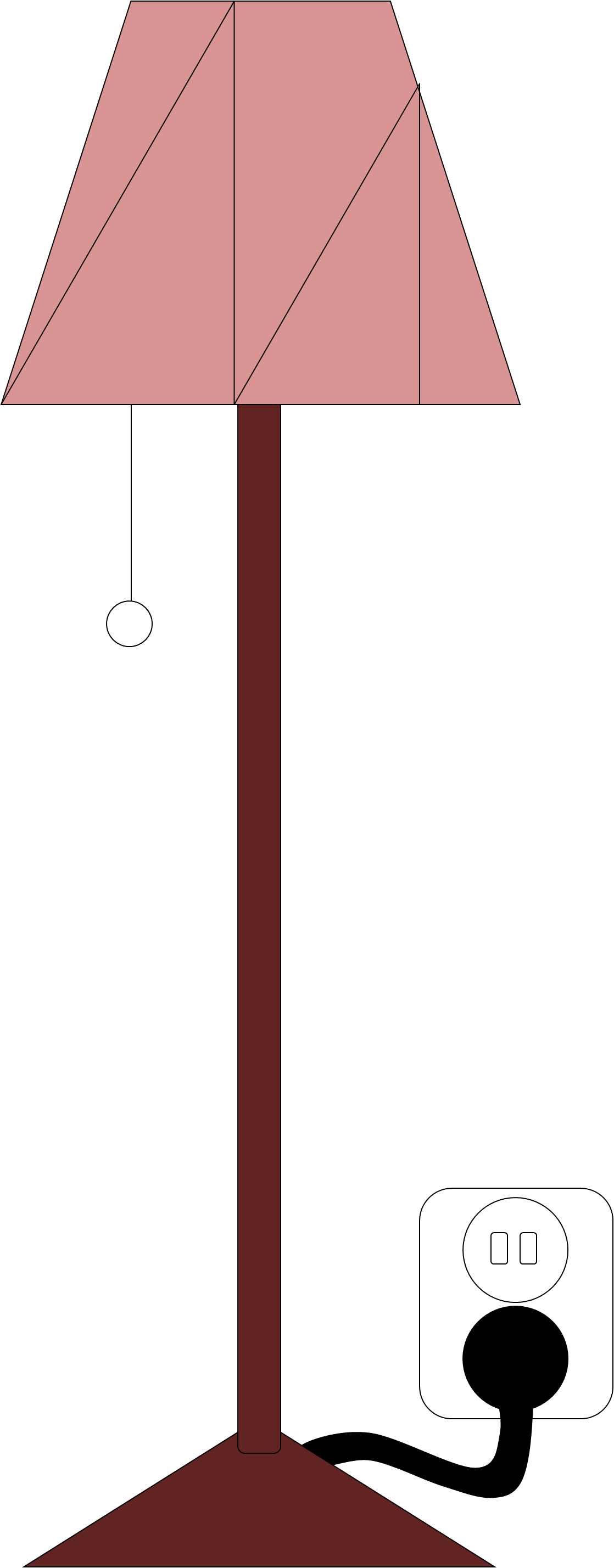 Vector Clip Art Online, Royalty Free Public Domain - Stand Lamp Vector Png Transparent Png (1118x2857), Png Download