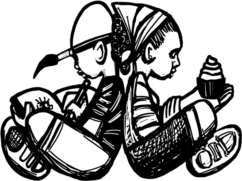 Sweetart - Logo Clipart (859x658), Png Download