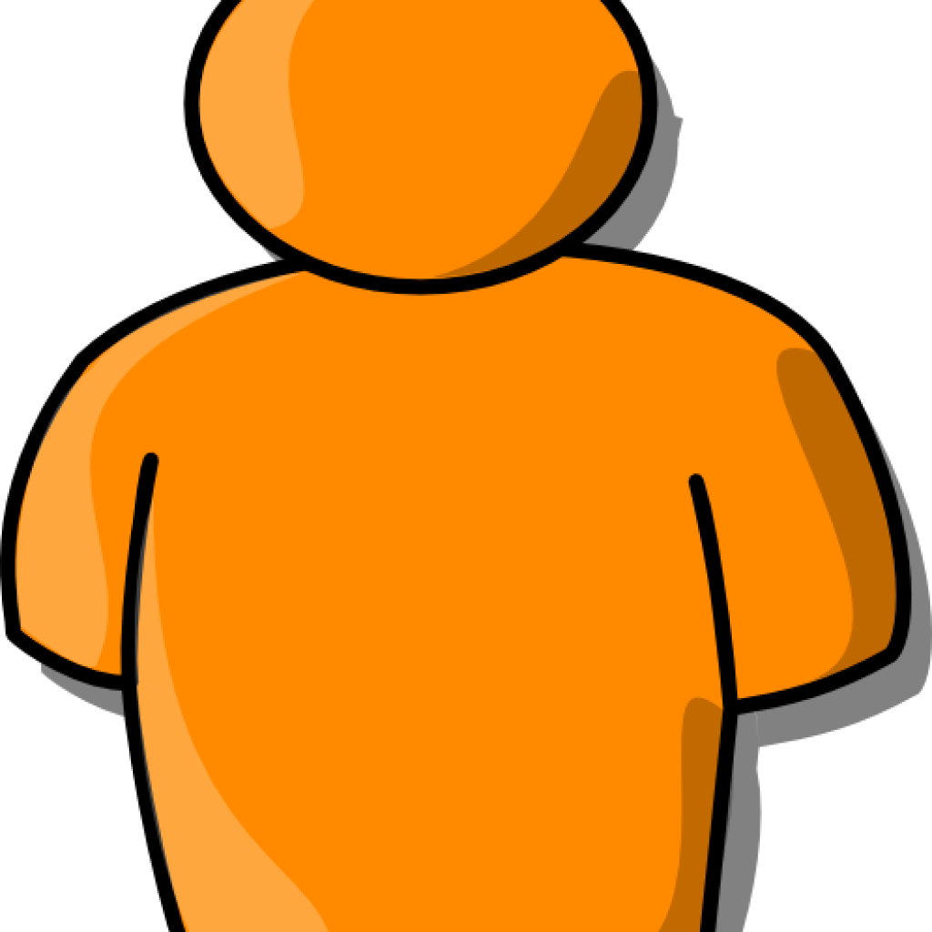 Person Clipart Orange Person Clip Art At Clker Vector - Clip Art - Png Download (1024x1024), Png Download