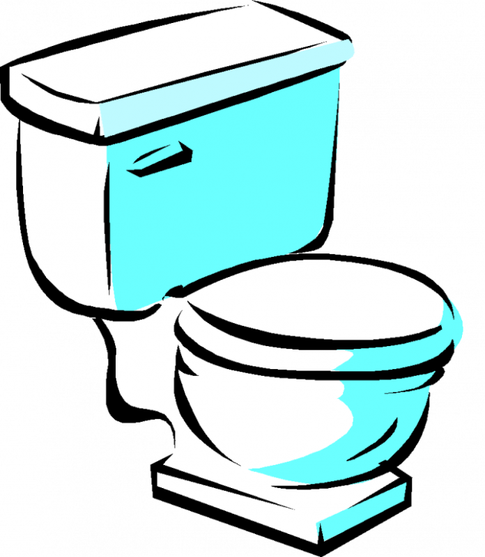 Pin School Bathroom Clipart - Png Download (696x800), Png Download