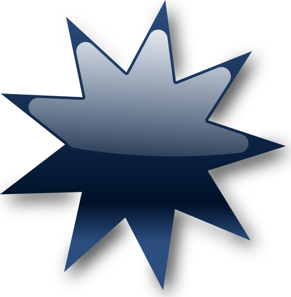 Shiny Star Clip Art At Clipart - Png Download (582x593), Png Download