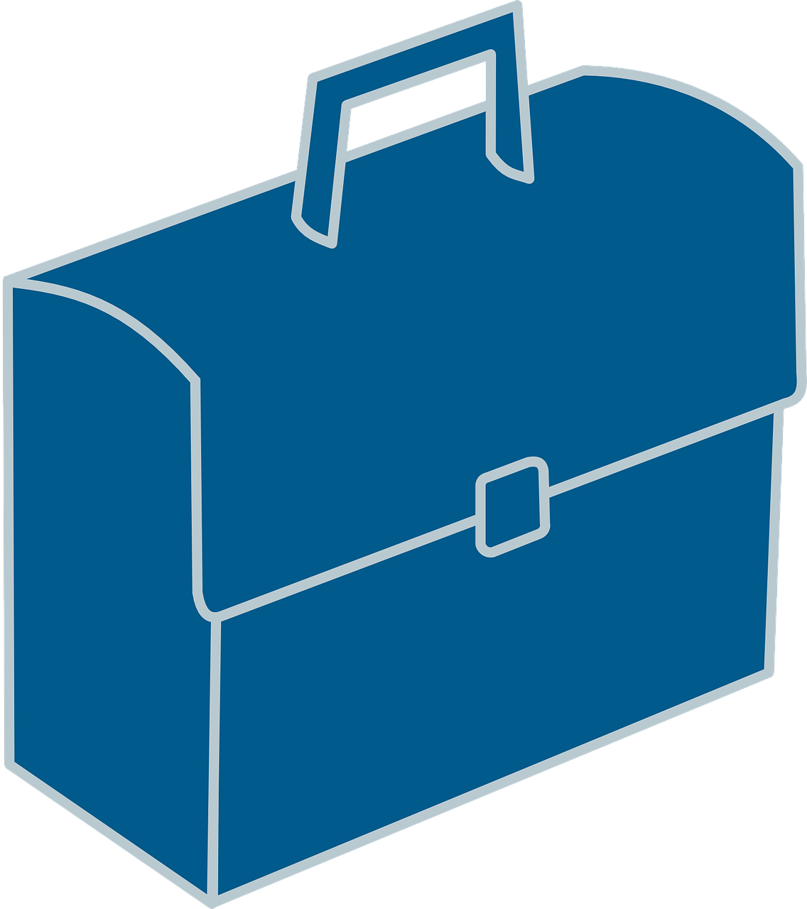 Briefcase Clipart - Png Download (528x595), Png Download
