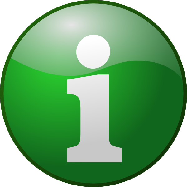 Green Info Icon Png Clipart (600x600), Png Download