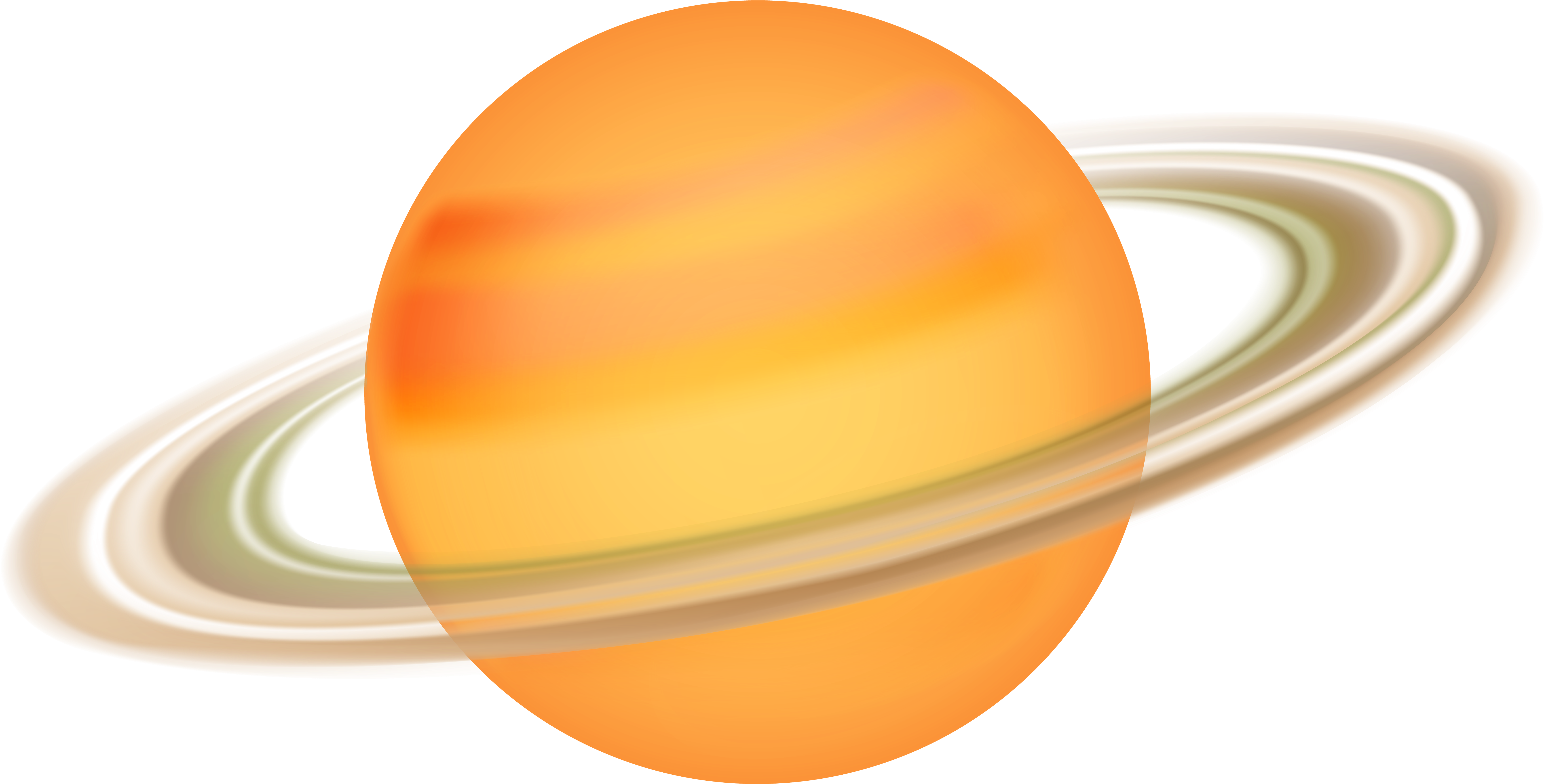 Free Venus Planet Cliparts Download Free Clip Art Free,venus - Saturn - Png Download (7000x3681), Png Download