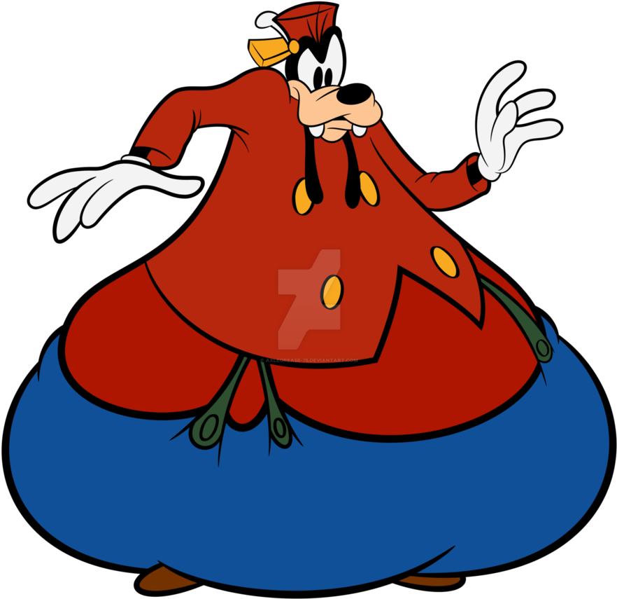 Picture Transparent Stock The Big Wash Goofy - Fat Donald Duck Clipart (922x867), Png Download