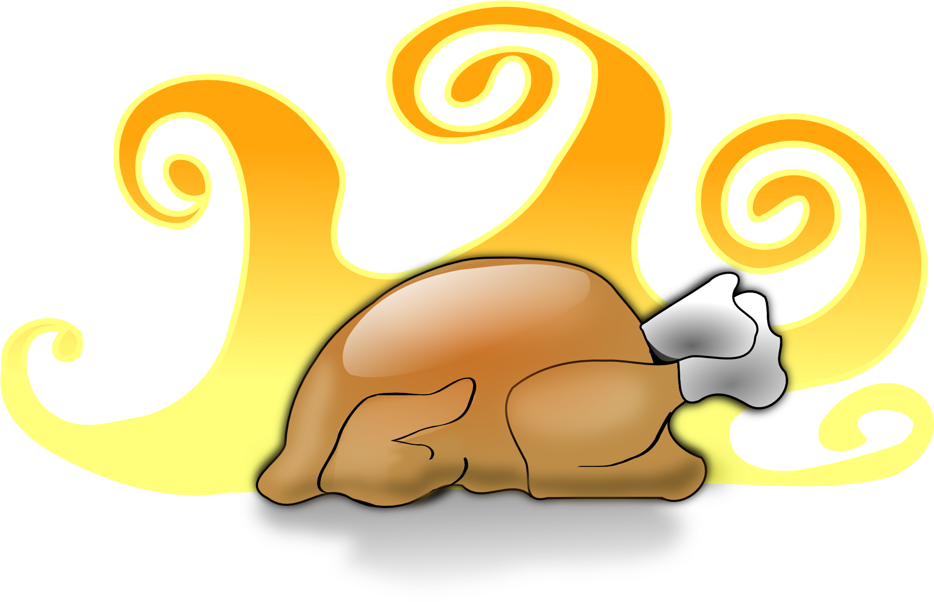 Cooked Turkey Clipart Cooked Turkey Clipart Freeuse - Cooked Turkey Clipart - Png Download (800x520), Png Download