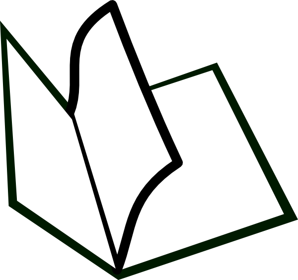 Right Arrow Clip Art - Booklet Clipart - Png Download (600x564), Png Download