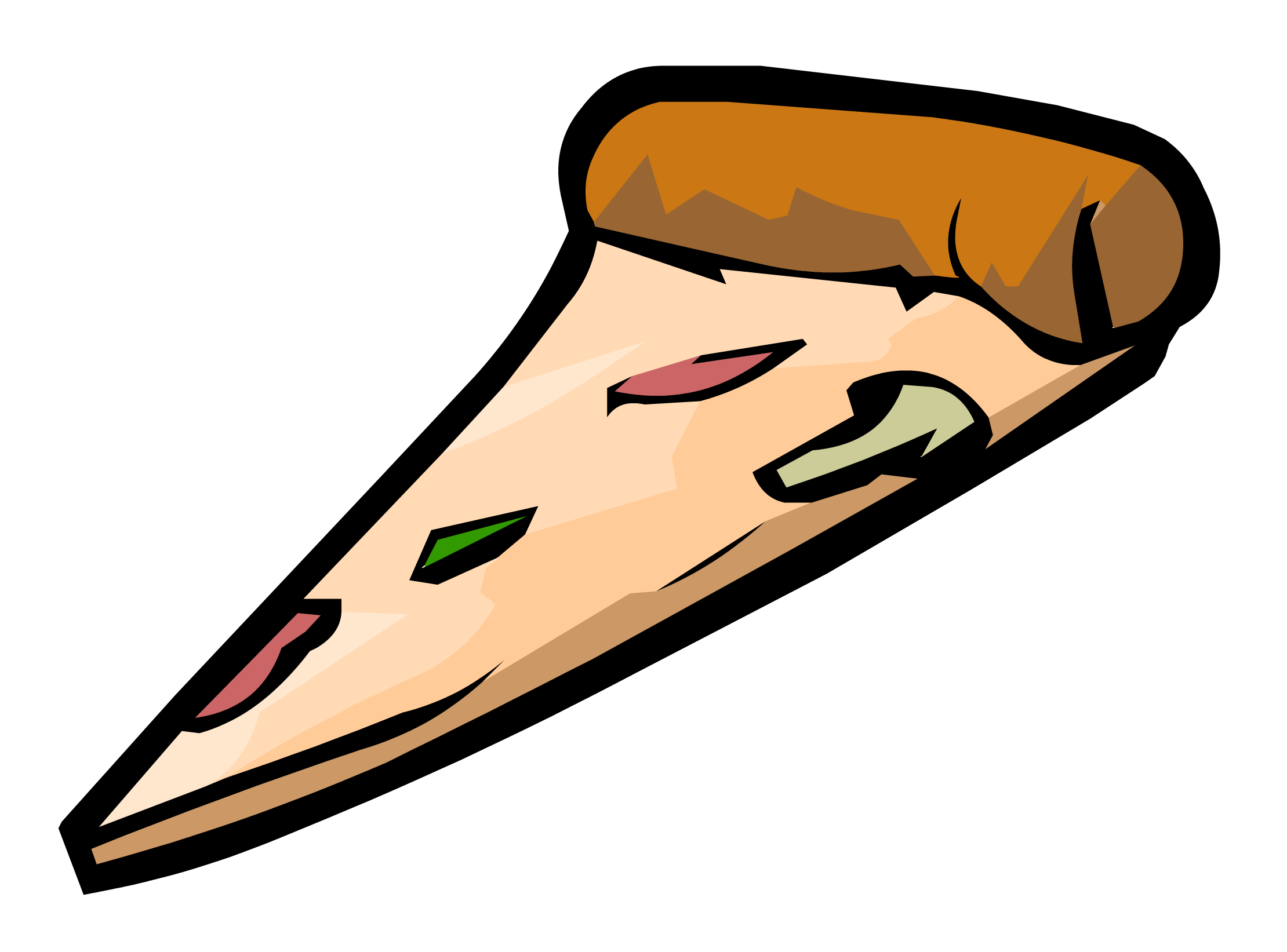 Cotton Candy Clipart Club Penguin - Club Penguin Pizza - Png Download (2220x1643), Png Download