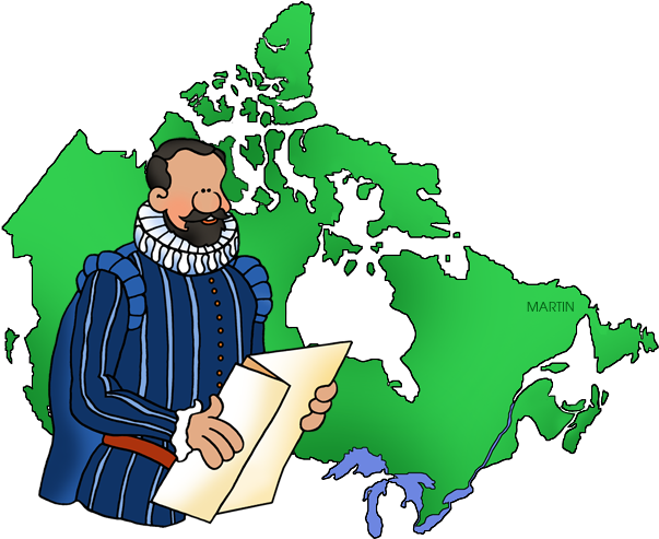 Hudson And Map Of Canada - Inuit Located In Canada Clipart (648x518), Png Download