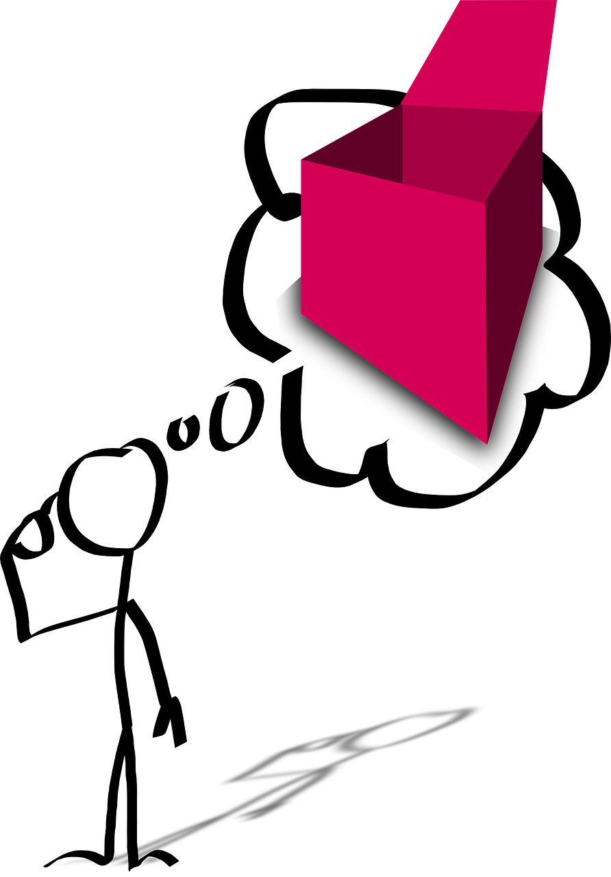 Man Thinking Box Empty - Thinking Clip Art - Png Download (600x856), Png Download