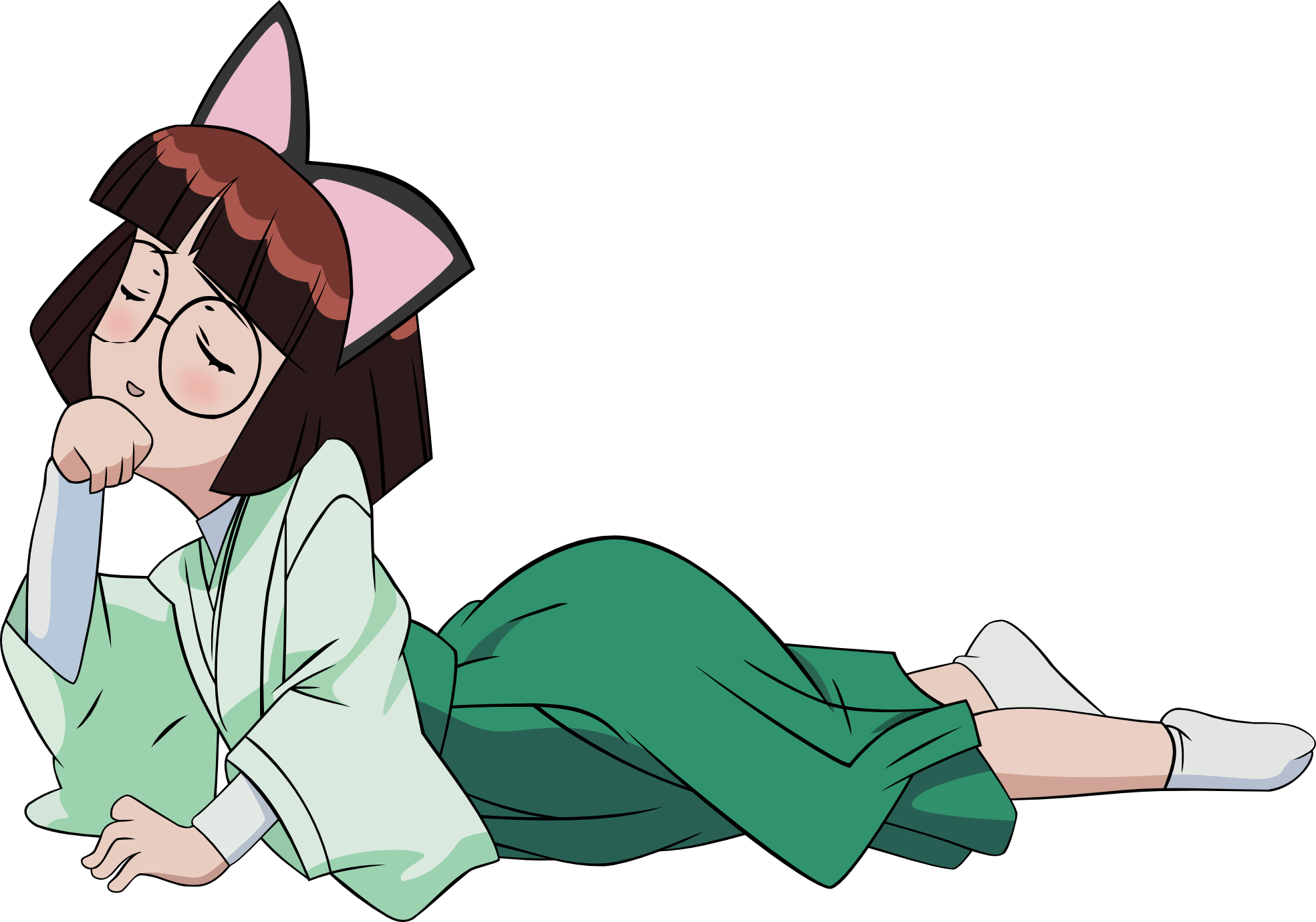 Clip Art Belk Tsukuyomi Moon Phase Kaoru - Tsukuyomi Moon Phase Kaoru - Png Download (1969x1380), Png Download