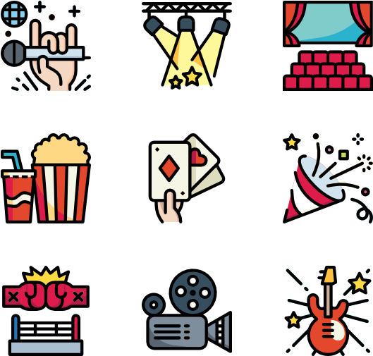 Clip Art Freeuse Download Concert Drawing Easy - Concert Icon Png Transparent Png (600x564), Png Download