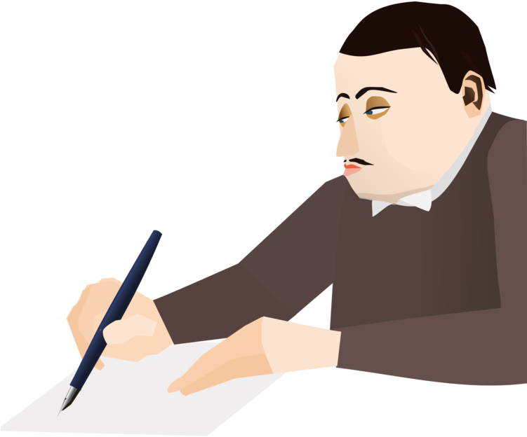 Pens Fountain Pen Reed Pen Entrepreneurship Cartoon - Pen Clipart (750x750), Png Download