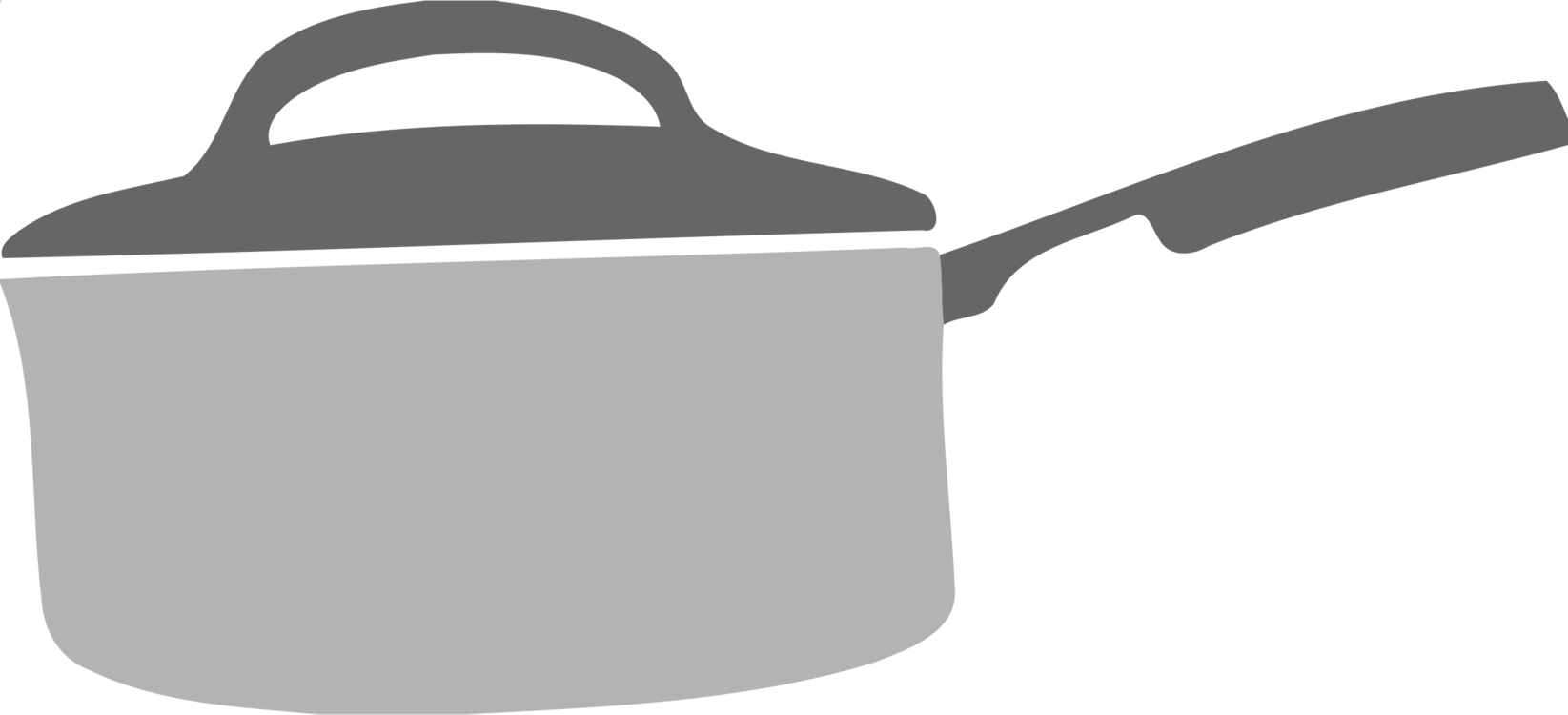 Casserola Cookware Computer Icons Sauce Frying Pan - Clip Art Saucepan - Png Download (1645x750), Png Download