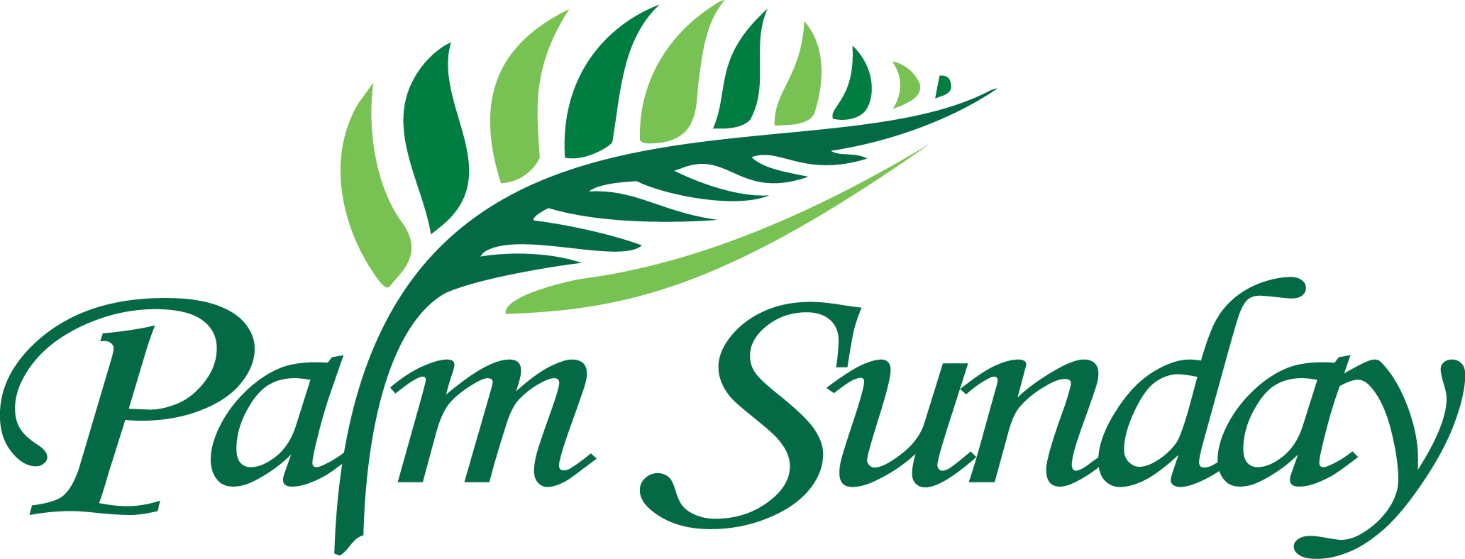 Palm Sunday Clip Art - Png Download (2065x788), Png Download