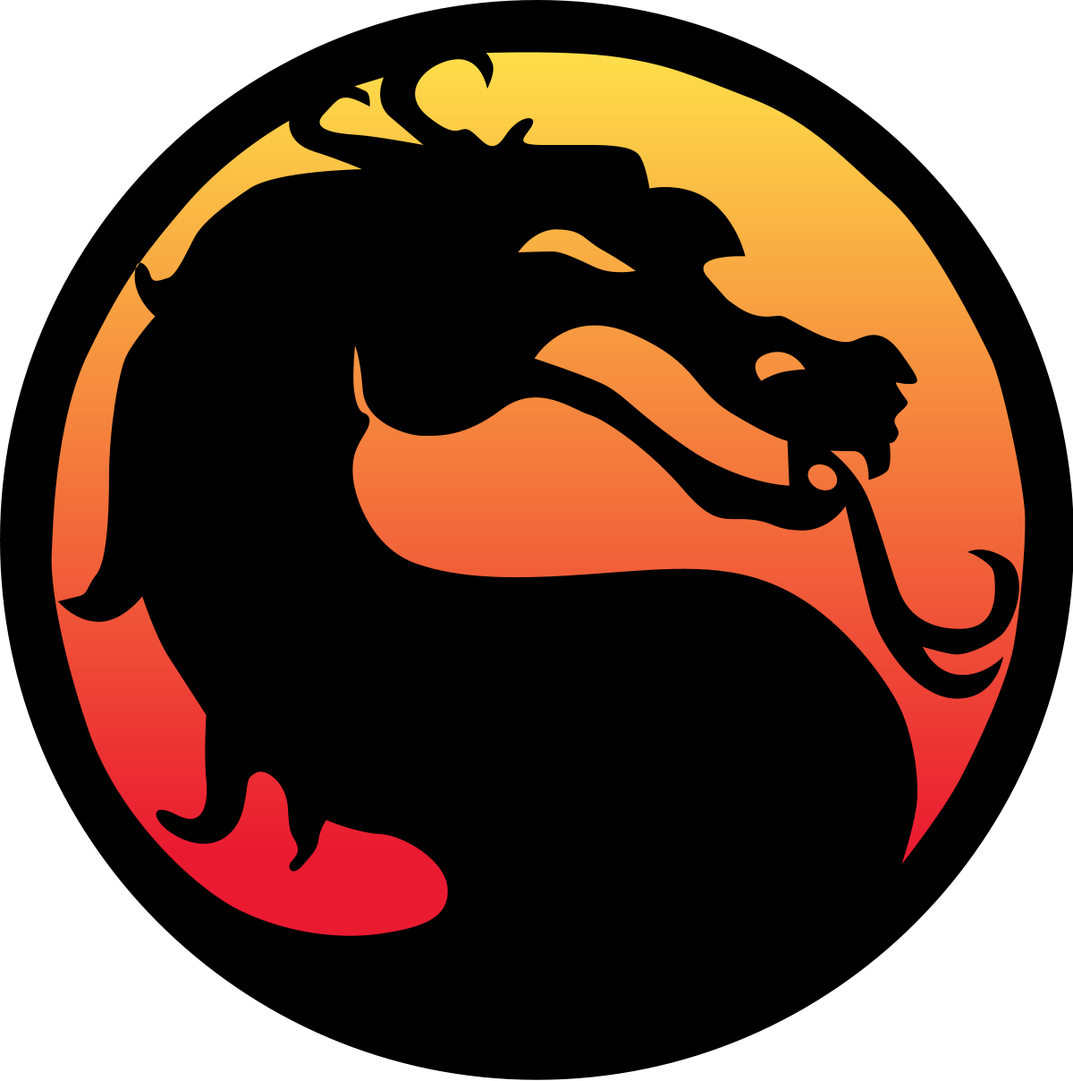 Mortal Kombat Clipart At Getdrawings - Mortal Kombat Logo Png Transparent Png (1200x1208), Png Download