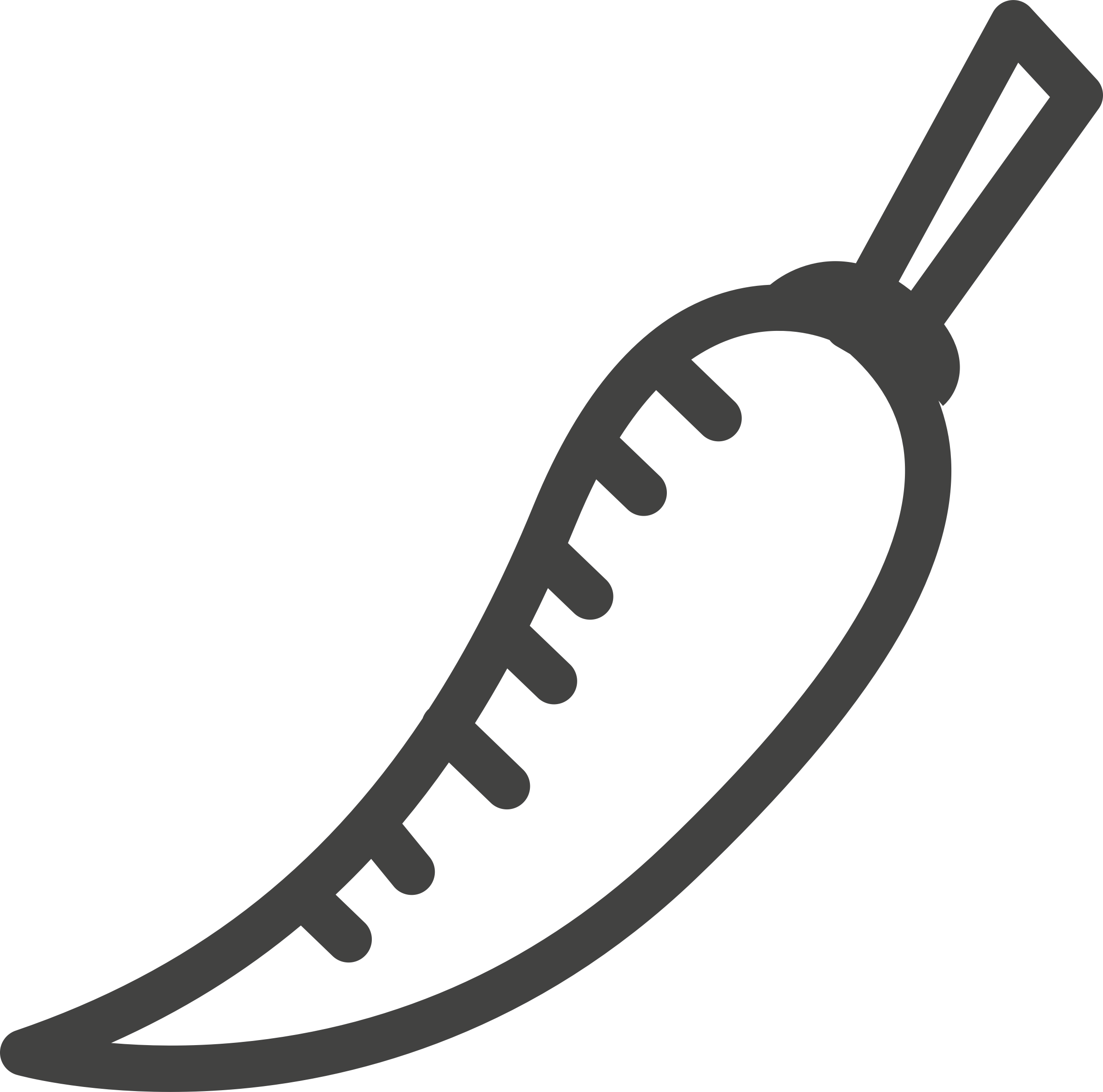 Clipart Library Stock Chili Clipart Black And White - Chili Pepper - Png Download (2400x2376), Png Download