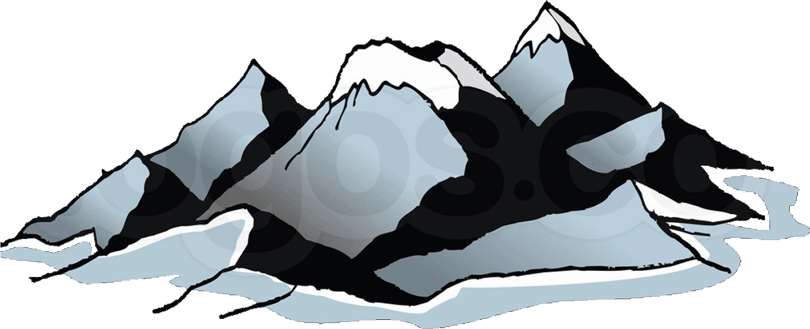 Happy Christmas Gif Mountain Christmas Tree Happy Gif - We Can Learn From Mountains Coloring Book [book] Clipart (1600x906), Png Download