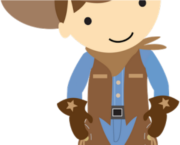 Cowboy Hat Clipart Western Birthday - Caballos Con Vaqueros Para Imprimir - Png Download (640x480), Png Download