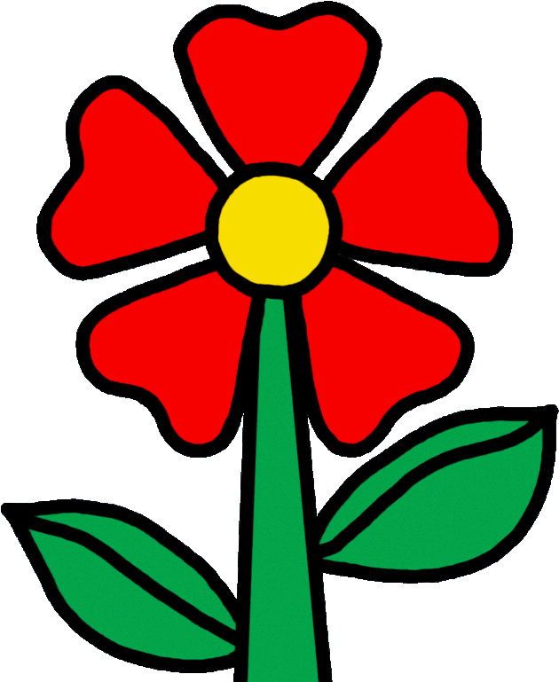 Spring Clip Art Flowers - Female Part Of A Flower Is Called - Png Download (768x768), Png Download