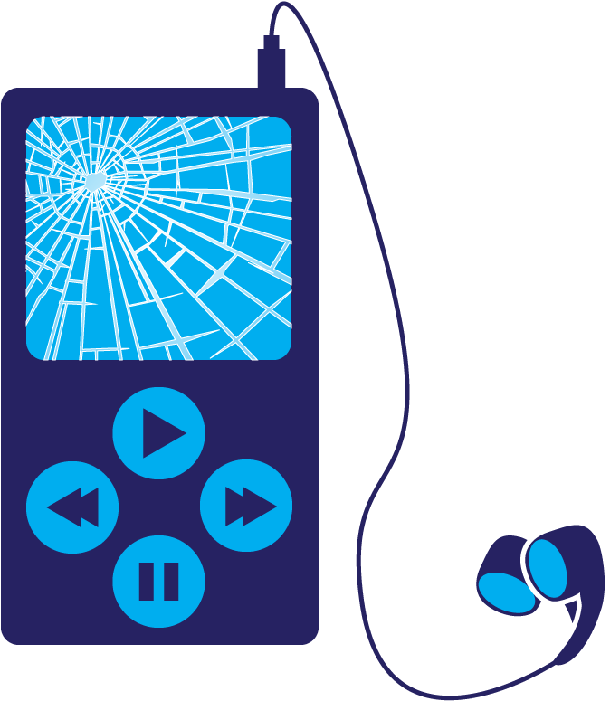 Download Mp3 Player Clipart Mp3 Players Clip Art Blue - Mp3 Player - Png Download (800x800), Png Download